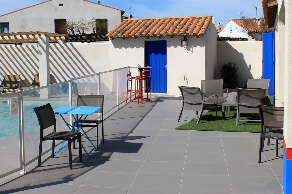 סן-מארי-דה-לה-מאר Hotel Le Bleu Marine מראה חיצוני תמונה